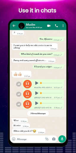 Screenshot Voice Changer - Voice Effects