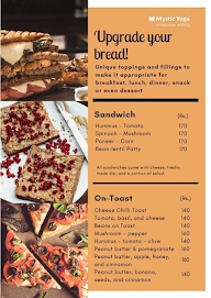 Mystic Yoga Cafe menu 6