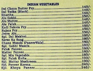 Vaishno Chawla Rasoi menu 4