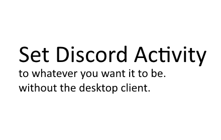 Set Discord Activity Preview image 0