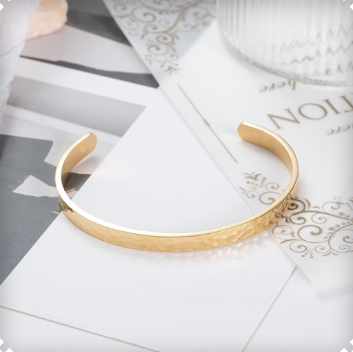 Title 6, Adjustable Stainless Steel C-Shaped Personalize...