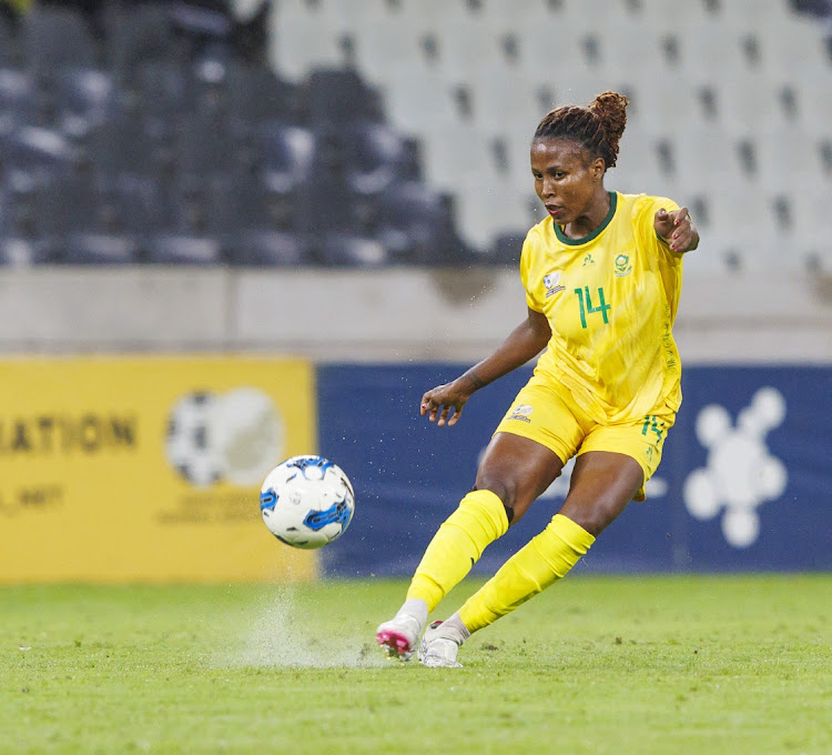 Nomvula Kgoale in action at Mbombela Stadium in Nelspruit, February 27 2024. Picture: DIRK KOTZE/GALLO IMAGES