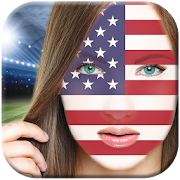 National Flag On Face Photo Editor 1.0 Icon