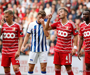 Ons gemengd elftal van Standard en Anderlecht: Leoni met twee Standard-middenvelders, verdediging van paars-wit