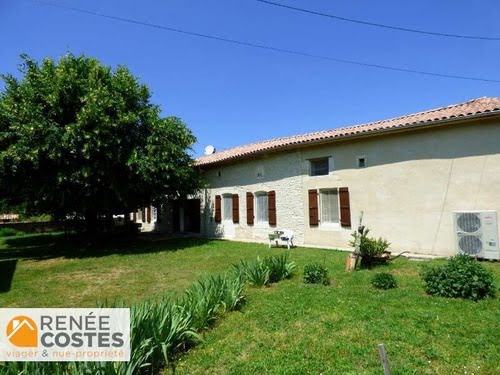 Vente viager 6 pièces 160 m² à Jonzac (17500), 69 150 €