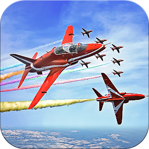 Jet Air Show Flying Flight Simulator  Icon