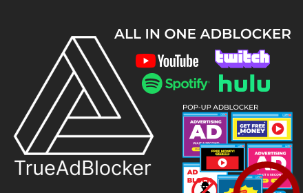 True AdBlocker - free adblocker small promo image