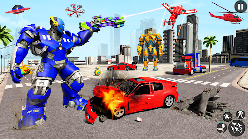 Screenshot Flying Car Robot Transfor Game