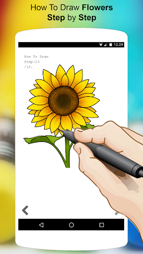 How To Draw Flowers Drawing Step by Step
