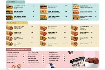 BOX8 - Desi Meals menu 