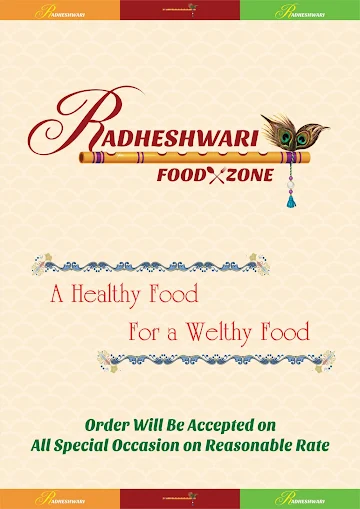 Radheshwari Food Zone menu 