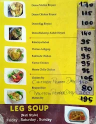 Chikept Donne Biryani House menu 1