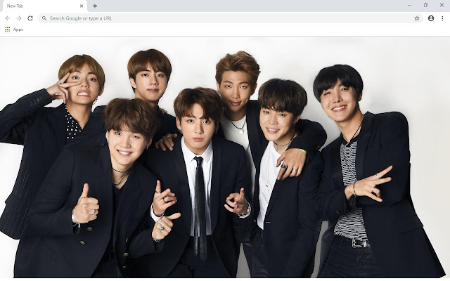 BTS Bangtan Boys Wallpapers and New Tab