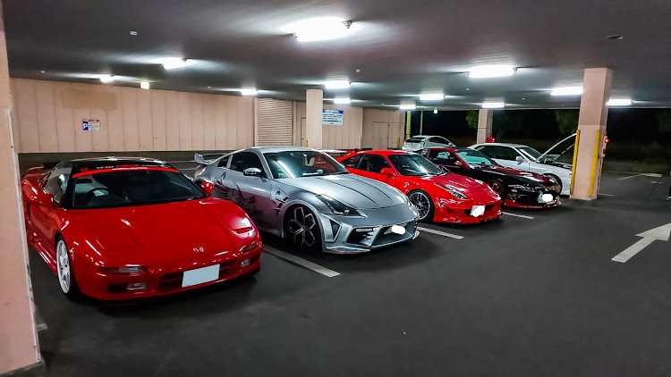 180SXの月一ミーティング・Lightning BUG・アンダーネオン・ガルコラボ！・ナイトミーティング最高！に関するカスタム事例の投稿画像2枚目