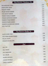 Bhajan Singh Da Dhaba menu 1