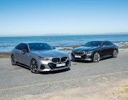 The new BMW i5 M60 xDrive (left) and 520d are now available in South Africa.