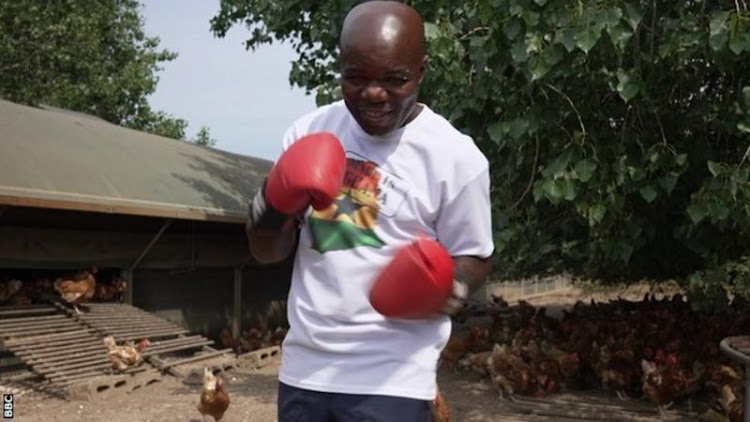 Francis Ampofo, nicknamed "The Pocket Battleship", was a Commonwealth flyweight champion but lost four world title bouts