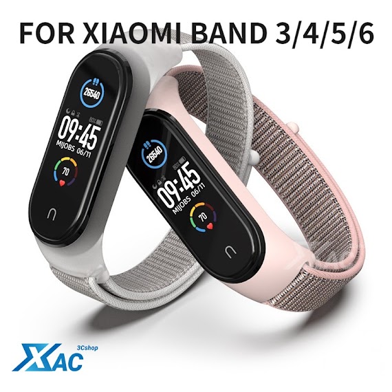 Dây Đeo Tay Thay Thế Bằng Nylon Cho Mi Band 4 Mi Band 6 Mi Band 5 Mi Band 3 Xiaomi Mi Band 4 Miband 3 4 5 6 Xiao Mi Band