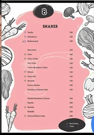 House Of Size Zero menu 8