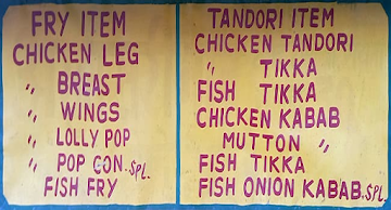 Classic Chicken Corner menu 