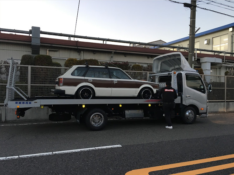 シビックシャトルの2017年12月26日・シビックカントリー・ドナドナ・シビックシャトル・納車日に関するカスタム事例の投稿画像1枚目
