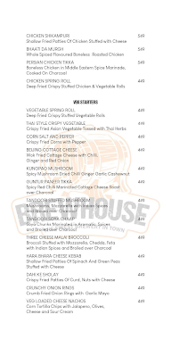 Brewhouse -  The Bar and Brewery menu 6