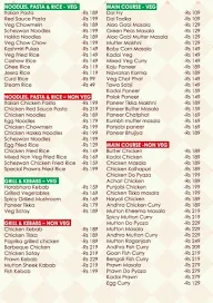 High N Hungry menu 5