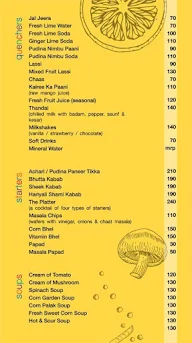 Ramanas menu 1