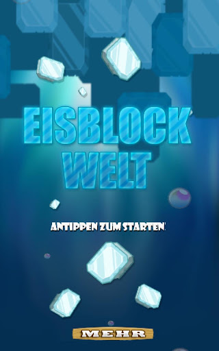 Eisblock Welt