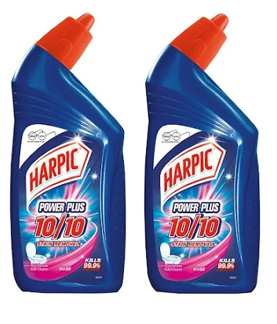 Harpic Power Plus Rose Toilet Stain Remover - 1 ltr