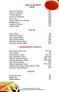 Monis Bar and Restaurant menu 2