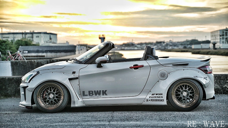 コペンの世界に１台・LB★WORKS・嫁さんの車・GR・リバティーウォークに関するカスタム事例の投稿画像2枚目