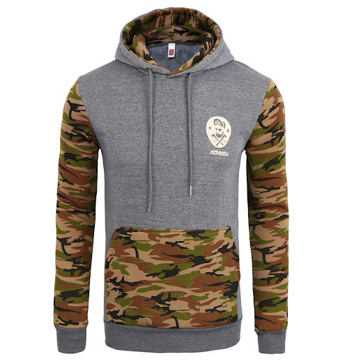 Title 4, Mens camouflage pullover