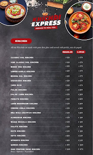 Khichdi Express menu 1