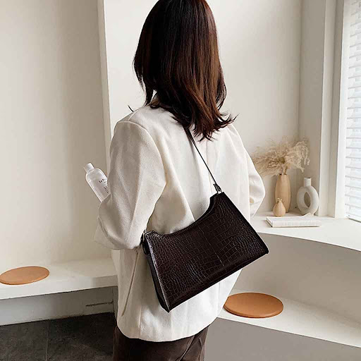 Title 17, Bolso de hombro vintage estilo Hong Kong para m...