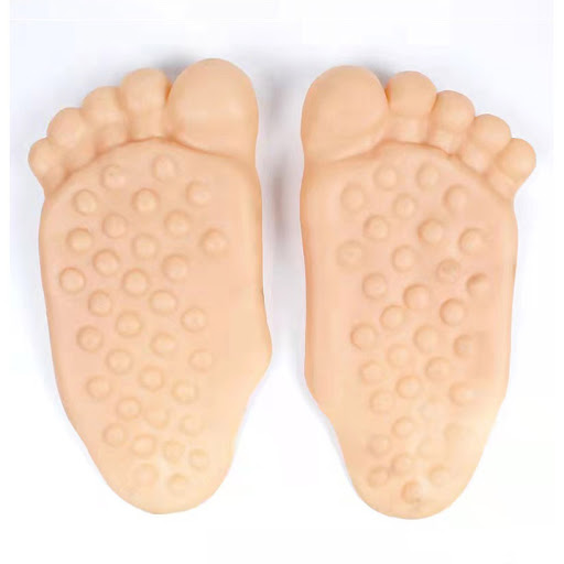 Title 2, Fake Barefoot Shoes Tricky Spoof Slippers. Enjo...
