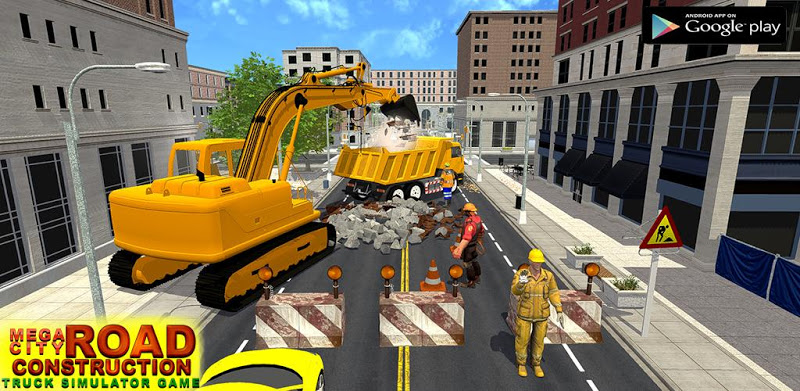 Mega City Road Construction Games 2019