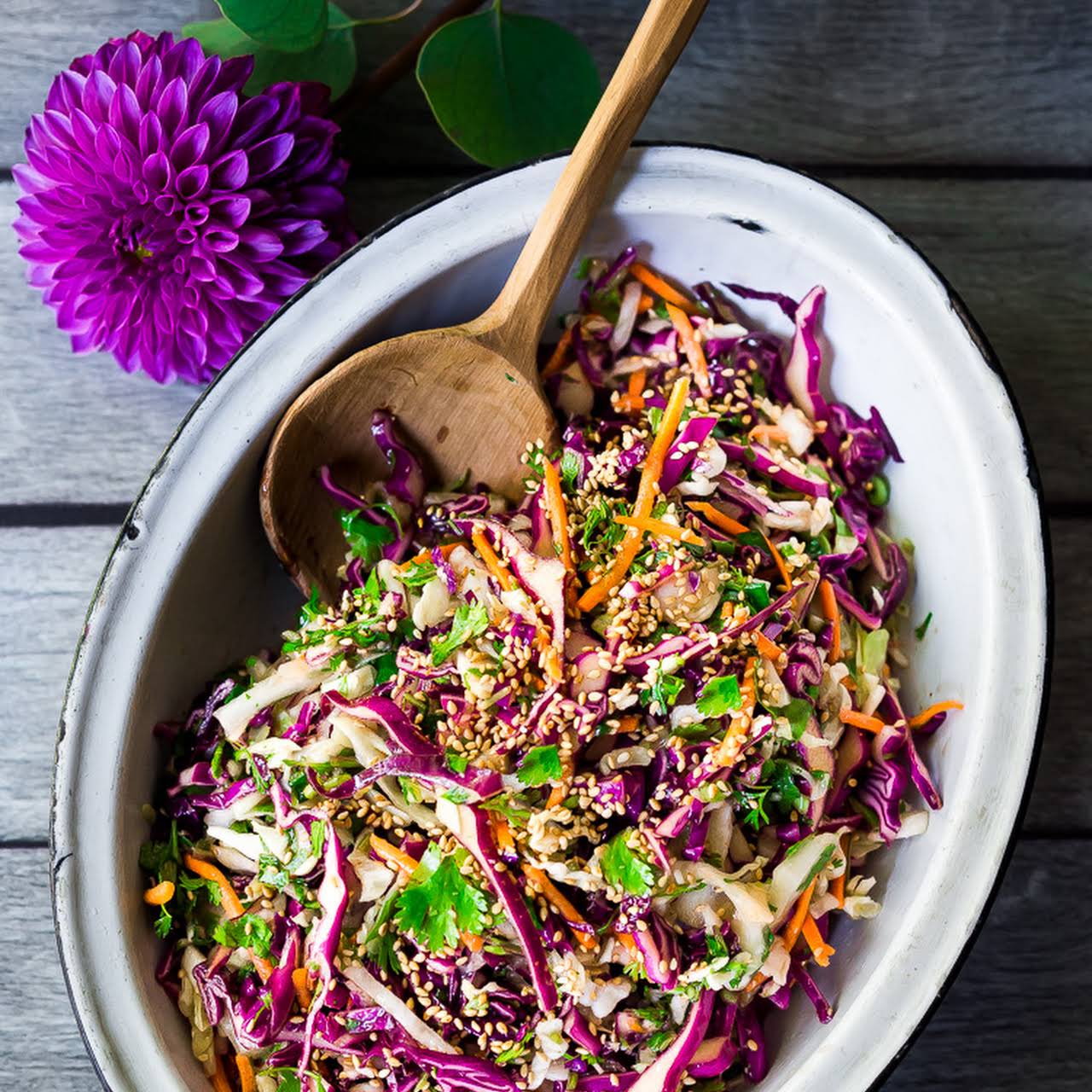 Easy Crunchy Asian Slaw