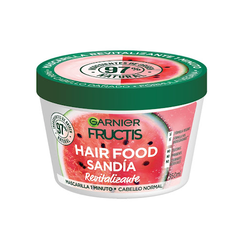Mascarilla Capilar Garnier Fructis Hair Food Sandia x 350 ml - Imagen 2