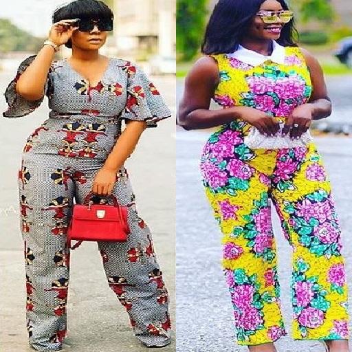 Ankara Jumpsuit Fashion Styles