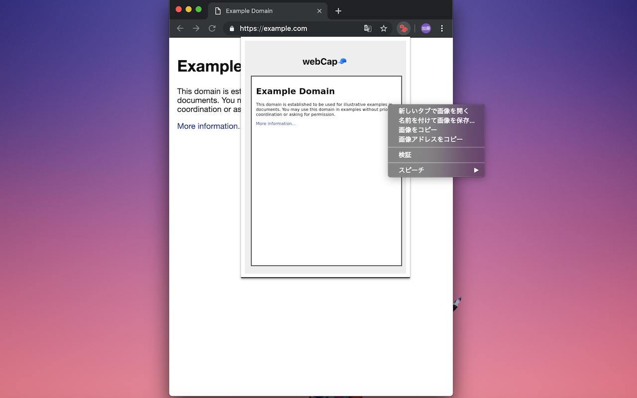 webCap?　 アスペクト比を維持して、かんたんスクリーンショット Preview image 2