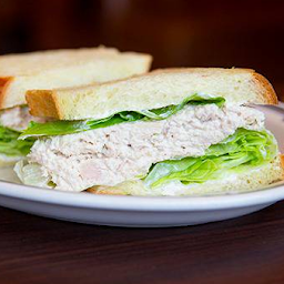 Tuna on Egg Bread (Full Sandwich)