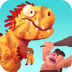 Cover Image of Descargar Dino Bash - Dinosaurios contra hombres de las cavernas Tower Defense Wars 1.1.37 APK