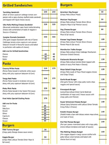 Food Adda menu 