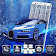 Blue Sport Car Launcher Theme icon