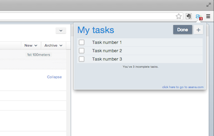 Asana Extension Preview image 0