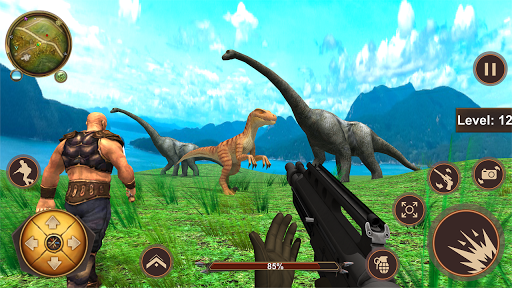 Dinosaur Hunter 2019 - Escape or Shoot,Choice Your