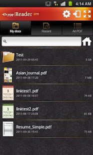 Download ezPDF Reader Lite for PDF View apk