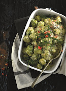 Phumi’s creamy Brussels sprouts.