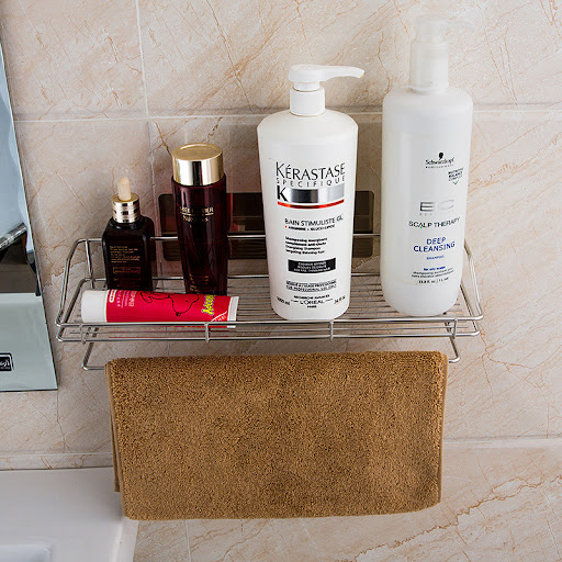 Title 5, Towel and Bathroom Supplies Storage Rack for a ...